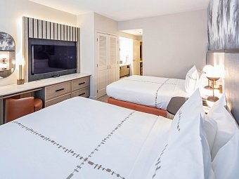 Caribe Royale Resort Suites Orlando - Wohnbeispiel Caribe Two Queen Suite (Zimmercodierung WB5)