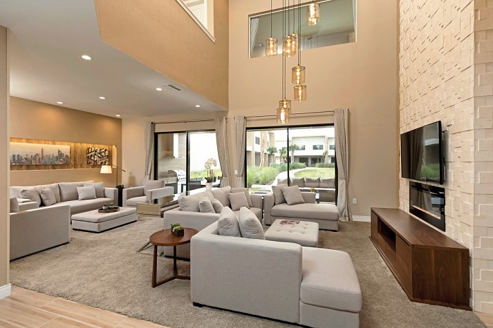 Magic Village Views Apartments Kissimmee - Wohnbeispiel Villa (Zimmercodierungen OB1 & OB2)