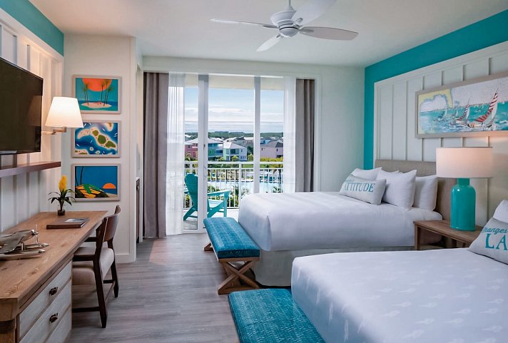 Margaritaville Resort Orlando - Wohnbeispiel Deluxe (Zimmercodierung UD1)