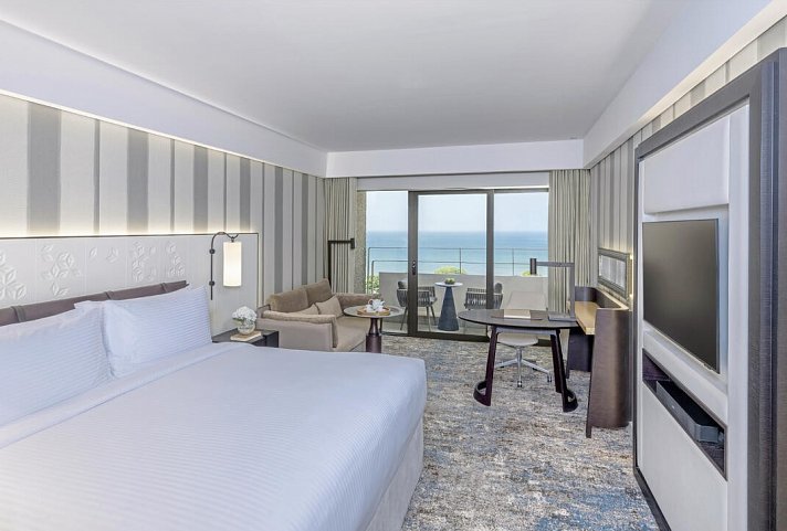 InterContinental Muscat - Wohnbeispiel Classic Sea View Room (Zimmercodierung UMM)