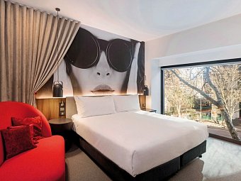 Hotel Indigo Melbourne on Flinders - Wohnbeispiel Standard King (Zimmercodierung UG1)