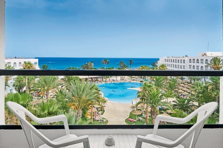 Nozha Beach & Spa - Wohnbeispiel Meerblick (Zimmercodierungen D1M, DCM, RBM, F1M & FVM)