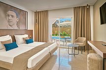 Mahdia Beach und Aquapark - Wohnbeispiel Doppelzimmer Swim-Up (Zimmercodierung DBQ)