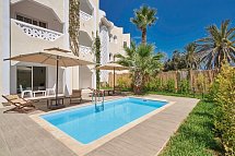 Mahdia Beach und Aquapark - Wohnbeispiel Doppelzimmer Swim-Up (Zimmercodierung DBQ)