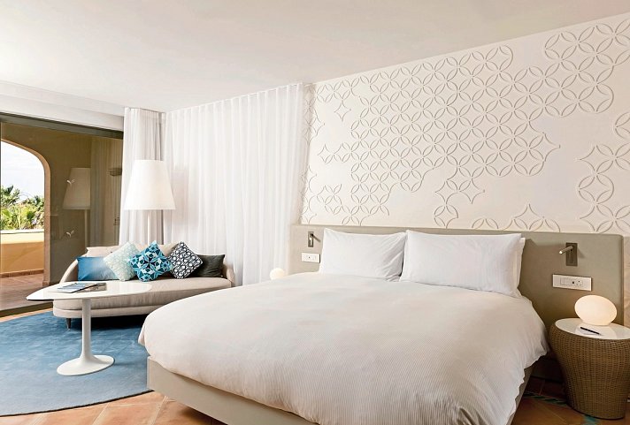 Hilton Malta - Wohnbeispiel Doppelzimmer Gartenblick (Zimmercodierung DBG)