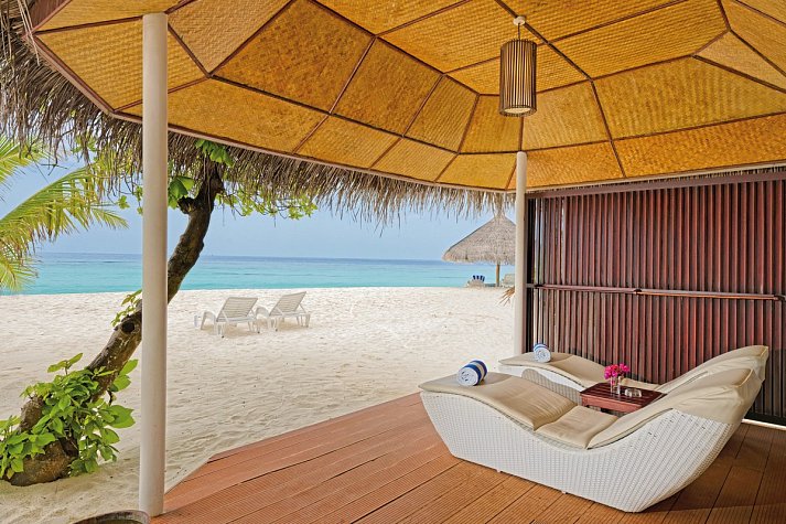 Thulhagiri Island Resort - Wohnbeispiel Beach Bungalow (Zimmercodierung BB1)