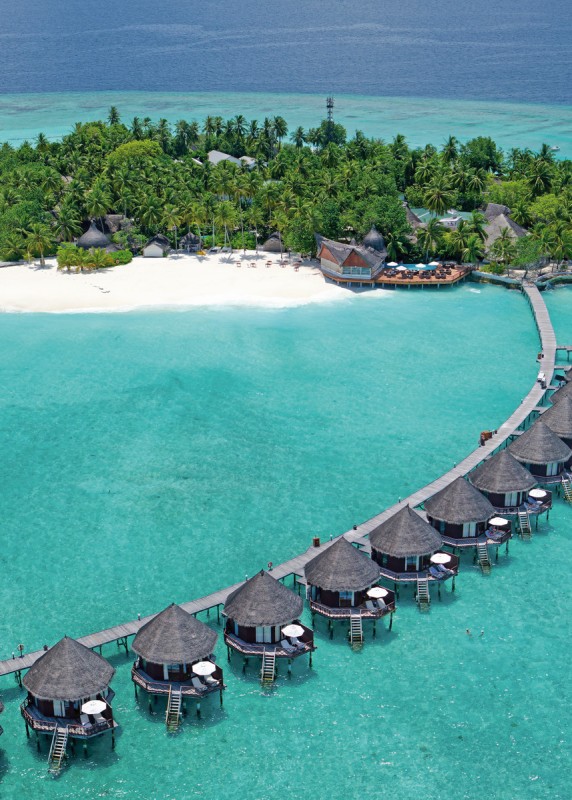 Thulhagiri Island Resort - Wohnbeispiel Water Bungalow (Zimmercodierungen BX1 & BX2)