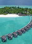 Thulhagiri Island Resort - Wohnbeispiel Water Bungalow (Zimmercodierungen BX1 & BX2)