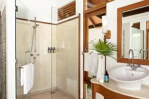 Niva Kurumba Maldives - Beispiel Bad Beach Villa (Zimmercodierung VB1)