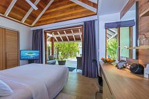 Kandolhu Maldives - Wohnbeispiel Beach Villa (Zimmercodierung VB1)