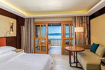 Sheraton Maldives Full Moon Resort & Spa - Wohnbeispiel Beachfront Deluxe (Zimmercodierung UD2)