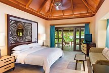 Sheraton Maldives Full Moon Resort & Spa - Wohnbeispiel Beachfront Cottage (Zimmercodierung BB1)