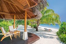Sheraton Maldives Full Moon Resort & Spa - Wohnbeispiel Beachfront Cottage (Zimmercodierung BB1)