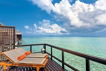 Sheraton Maldives Full Moon Resort & Spa - Wohnbeispiel Overwater Villa (Zimmercodierung VX1)