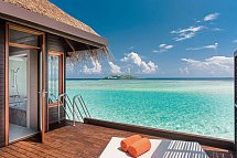 Sheraton Maldives Full Moon Resort & Spa - Wohnbeispiel Overwater Villa (Zimmercodierung VX1)
