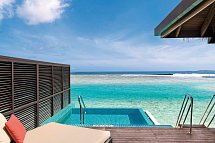 Sheraton Maldives Full Moon Resort & Spa - Wohnbeispiel Overwater Villa with Pool (Zimmercodierung VX2)