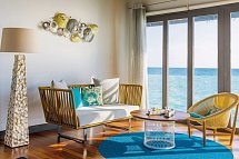 Niva Velassaru Maldives - Wohnbeispiel Water Villa (Zimmercodierungen VX1 & VX2)