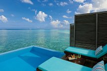Niva Velassaru Maldives - Wohnbeispiel Water Villa with Pool (Zimmercodierungen VX2 & BX1)