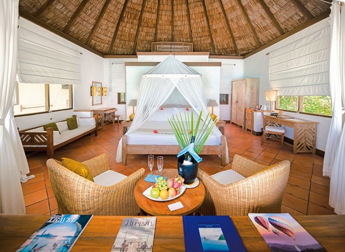 Coco Palm Dhuni Kolhu - Wohnbeispiel Beach Villa (Zimmercodierungen VB1, VB2, VB7 & VB8)