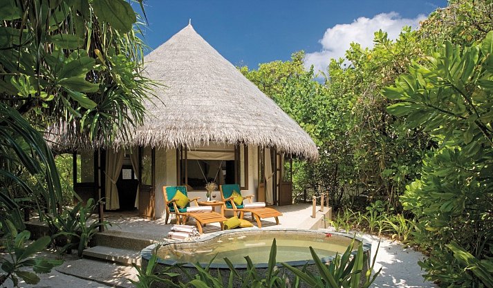 Coco Palm Dhuni Kolhu - Wohnbeispiel Deluxe Villa (Zimmercodierungen VD1 & VD7)