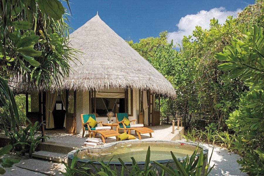 Coco Palm Dhuni Kolhu - Wohnbeispiel Deluxe Villa (Zimmercodierungen VD1 & VD7)