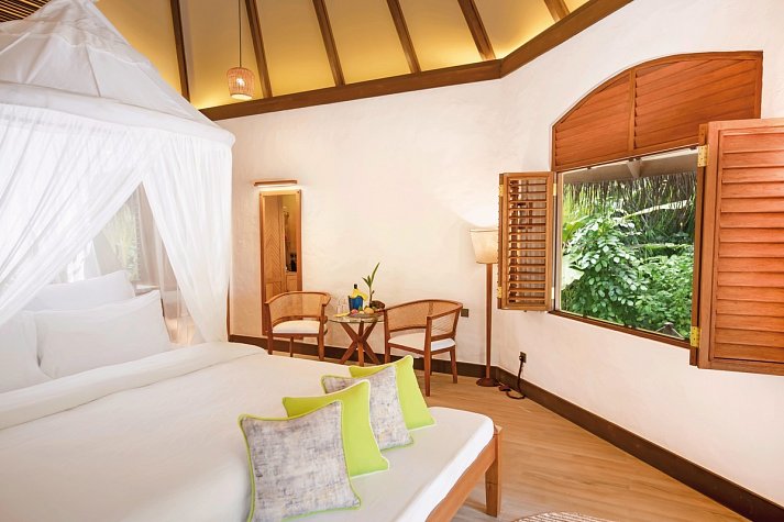 Coco Palm Dhuni Kolhu - Wohnbeispiel Deluxe Pool Villa (Zimmercodierungen VD2 & VD8)