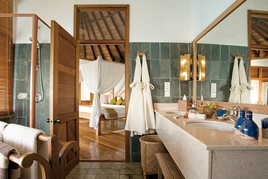 Coco Palm Dhuni Kolhu - Beispiel Bad Lagoon Villa (Zimmercodierungen VL1, VL2, VL7 & VL8)