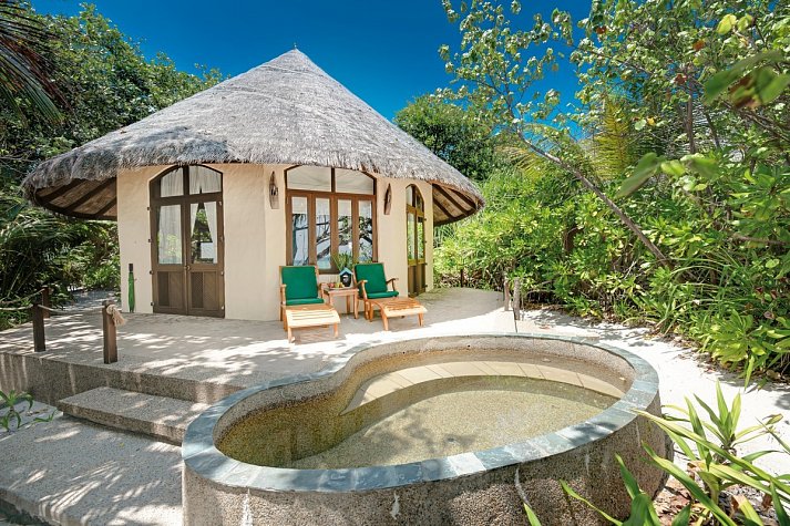 Coco Palm Dhuni Kolhu - Wohnbeispiel Beach Villa (Zimmercodierungen VB1, VB2, VB7 & VB8)