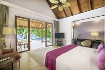 Dusit Thani Maldives - Wohnbeispiel Beach Plunge Pool Villa (Zimmercodierungen VB2 & VB8)