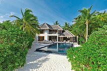 Dusit Thani Maldives - Wohnbeispiel 2 Bedrooms Beach Pool Villa (Zimmercodierungen FB1 & FB7)