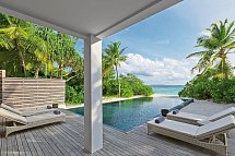 Dusit Thani Maldives - Wohnbeispiel 2 Bedrooms Beach Pool Villa (Zimmercodierungen FB1 & FB7)