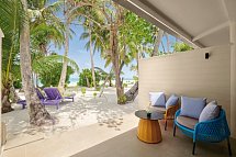 Villa Park Sun Island - Beispiel Terrasse Sunset Deluxe Beach Villa (Zimmercodierung VS2)