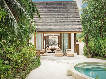 Conrad Maldives Rangali Island - Deluxe Beach Villa with Pool (Zimmercodierung VB4)