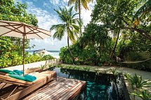 Constance Halaveli Maldives - Wohnbeispiel Beach Villa (Zimmercodierung VB1)