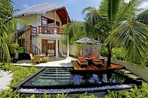 Constance Halaveli Maldives - Wohnbeispiel Double Story Beach Villa with Private Pool (Zimmercodierung VB2)