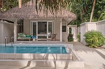 Finolhu, a Seaside Collection Resort - Beispiel Terrasse Private Pool Villa (Zimmercodierung VB2)