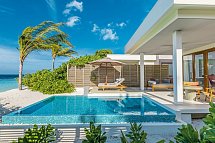 Niva Dhigali Maldives - Wohnbeispiel Beach Villa with Pool (Zimmercodierung VB2)