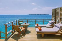 Niva Dhigali Maldives - Wohnbeispiel Water Villa (Zimmercodierung VX1)