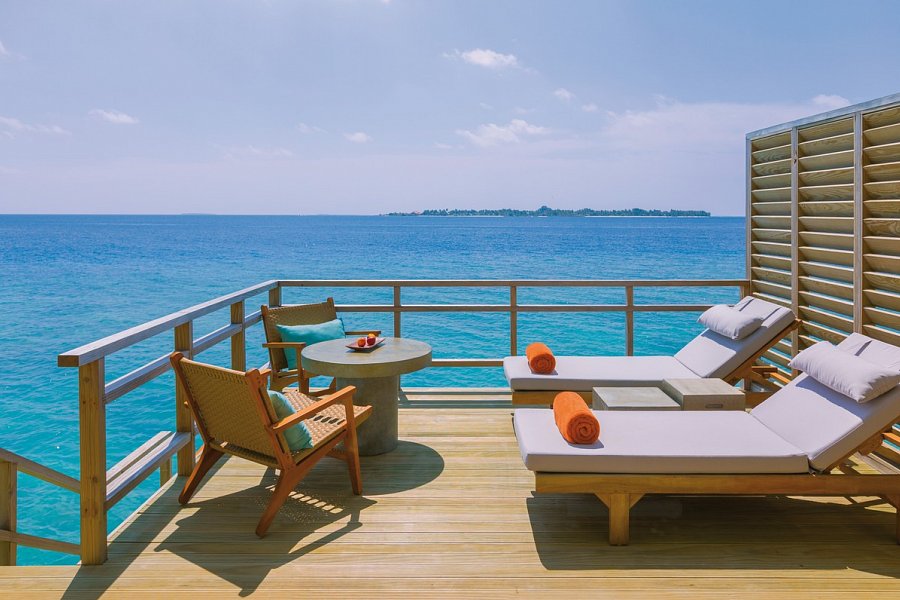 Niva Dhigali Maldives - Wohnbeispiel Water Villa (Zimmercodierung VX1)