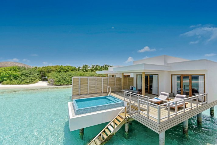 Niva Dhigali Maldives - Wohnbeispiel Lagoon Villa with Pool (Zimmercodierung VL1)