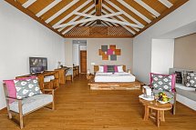 Kudafushi Resort & Spa - Wohnbeispiel Beach Villa with Pool (Zimmercodierungen VB2 & VH3)