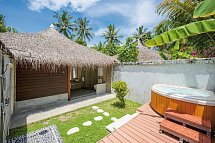 Niva Kuramathi Maldives - Wohnbeispiel Beach Bungalow (Zimmercodierung BB1)