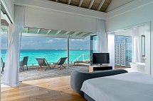 Niva Kuramathi Maldives - Wohnbeispiel Deluxe Water Villa (Zimmercodierung VX2)