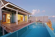 Niva Kuramathi Maldives - Wohnbeispiel Water Villa with Pool (Zimmercodierung VX3)