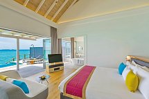 Niva Kuramathi Maldives - Wohnbeispiel Water Villa with Pool (Zimmercodierung VX3)