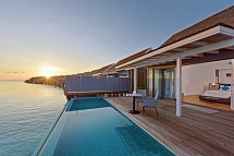 Niva Kuramathi Maldives - Wohnbeispiel Thundi Water Villa with Pool (Zimmercodierung VX4)