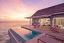 Niva Kuramathi Maldives - Wohnbeispiel Thundi Water Villa with Pool (Zimmercodierung VX4)