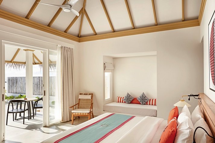 Sun Siyam Iru Veli - Wohnbeispiel Beach Villa with Pool (Zimmercodierungen VB1 & VV1)