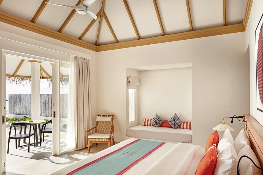 Sun Siyam Iru Veli - Wohnbeispiel Beach Villa with Pool (Zimmercodierungen VB1 & VV1)