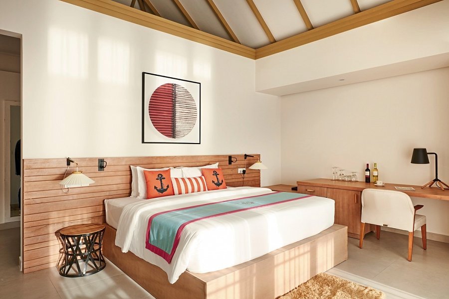Sun Siyam Iru Veli - Wohnbeispiel Beach Villa with Pool (Zimmercodierungen VB1 & VV1)